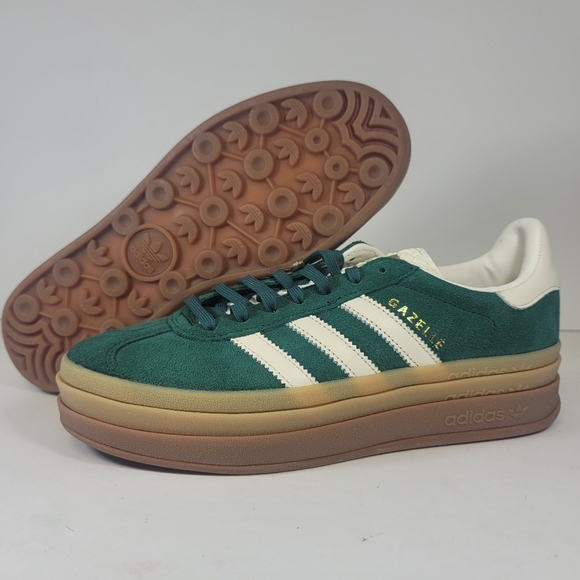 adidas Shoes - Adidas Women’s Size Gazelle Bold Originals Green Gum IF7160 Shoes Sneakers